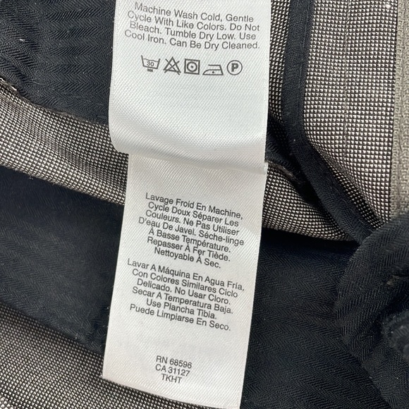 DNKY trouser dress slacks pants brown size 33 x 32 men's - Picture 6 of 7